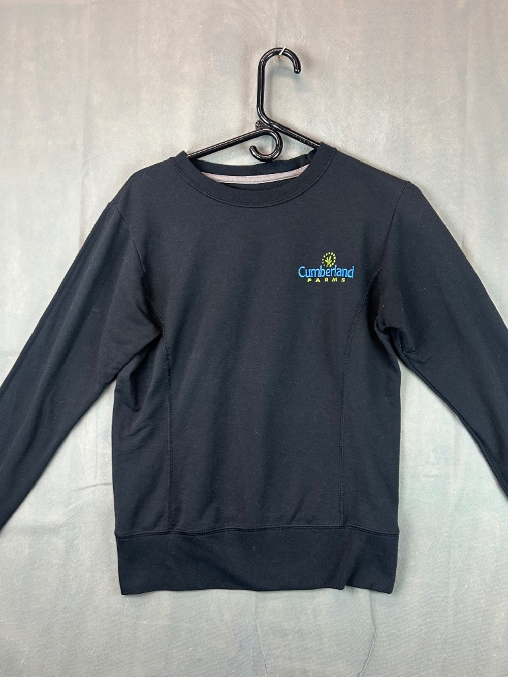 Cumberland Farms Cumby's Anvil Sweatshirt Employee Women's Black size Medium